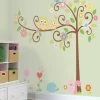 Muursticker RoomMates: Happi Scroll Tree -Kinderspeelgoed Winkel roommates muursticker roommates happi scroll tree