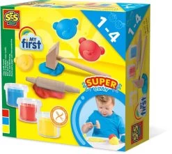 My First Superdough Met Tools SES: 3x90 Gram