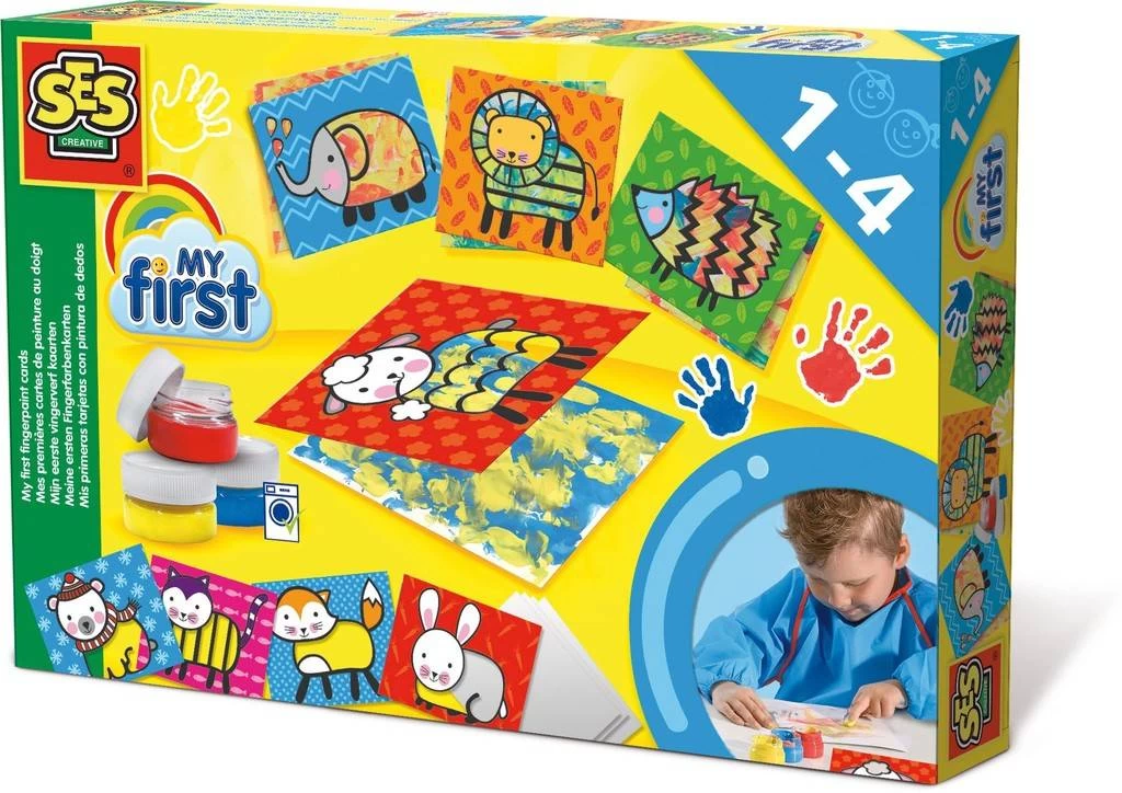My First Vingerverf Kaarten SES 3 My First Vingerverf Kaarten SES