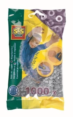 SES Strijkkralen Grijs 1000 Stuks