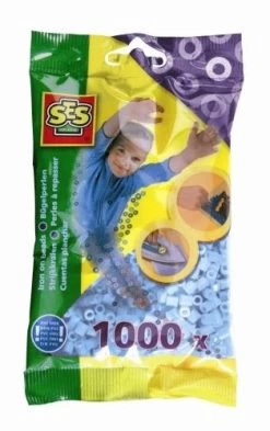 SES Strijkkralen Lichtblauw 1000 Stuks