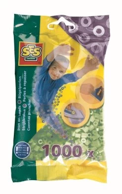 SES Strijkkralen Mintgroen 1000 Stuks