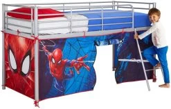 Speeltent Hoogslaper Spider-Man 86x195x74 Cm -Kinderspeelgoed Winkel spider man speeltent hoogslaper spider man 86x195x 3