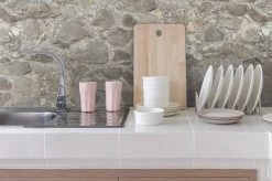 Wandsticker RoomMates Peel & Stick Decor Weathered Stone -Kinderspeelgoed Winkel sticktiles wandsticker roommates peel stick decor 21