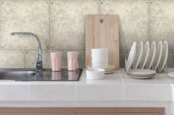 Wandsticker RoomMates Peel & Stick Decor Cement -Kinderspeelgoed Winkel sticktiles wandsticker roommates peel stick decor 6