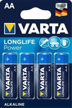 4 AA Batterijen Varta High Energy