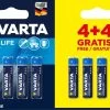 Batterijen Varta Longlife Alkaline AAA: 8 Stuks -Kinderspeelgoed Winkel varta batterijen varta longlife alkaline aaa 8 stu