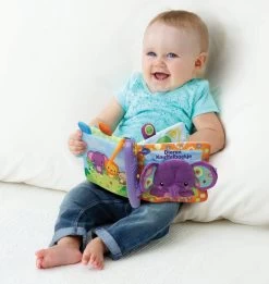 Dierenknuffelboekje Vtech: 6+ Mnd -Kinderspeelgoed Winkel vtech dierenknuffelboekje vtech 6 mnd 2