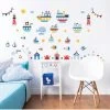 Muursticker Scheepvaart Walltastic 64 Stickers -Kinderspeelgoed Winkel walltastic muursticker scheepvaart walltastic 64 s